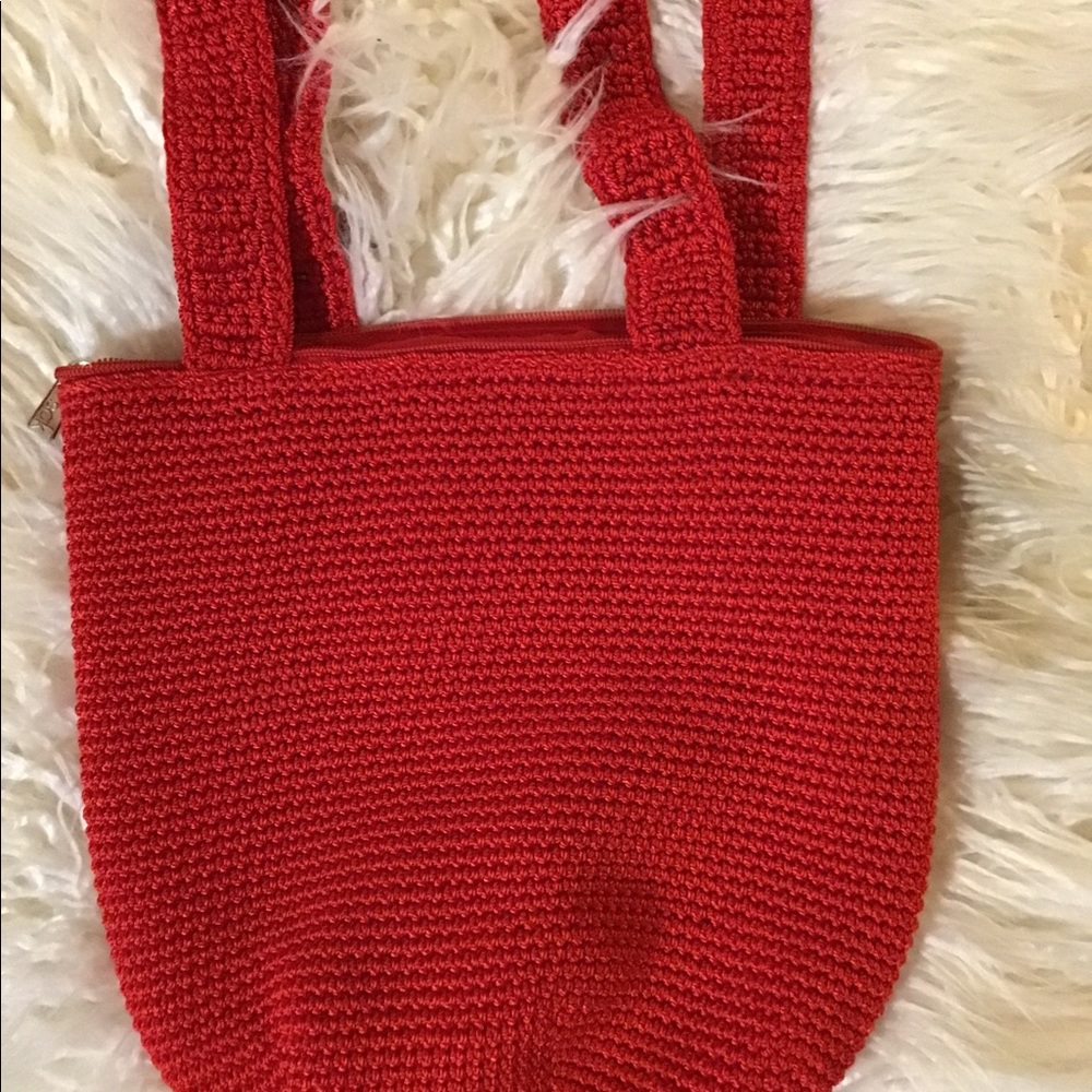 Woman’s red the sack shoulder bag/purse - Picture 6 of 8